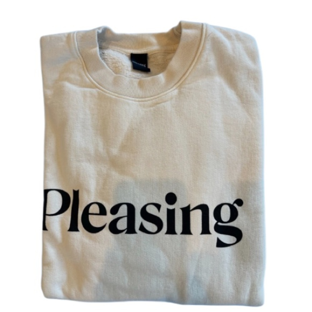 Harry ‘s Style Pleasing Cream  Women's Crewneck - Picture 3 of 3